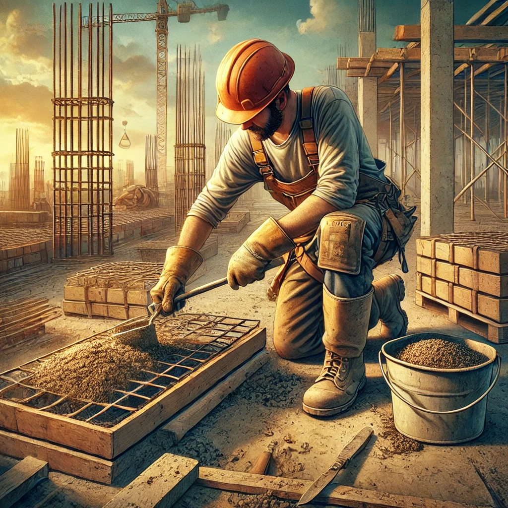 Construção feita por pedreiro em Marechal Hermes RJ